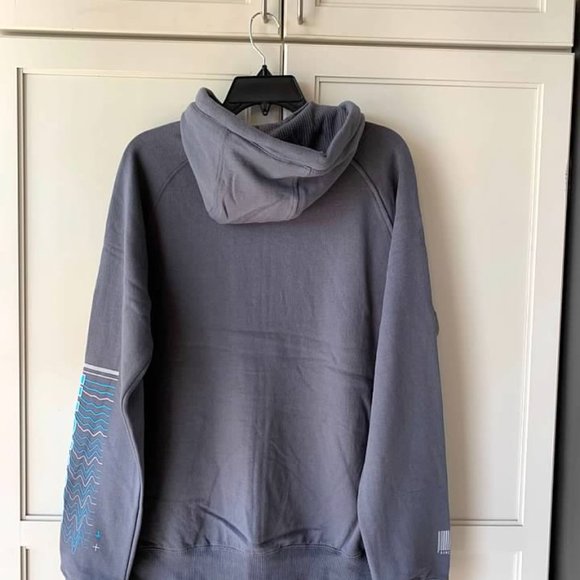Men's Bench Lucian Zip Hoodie Steel Grey-NWT- SZ L &XL - Picture 5 of 5